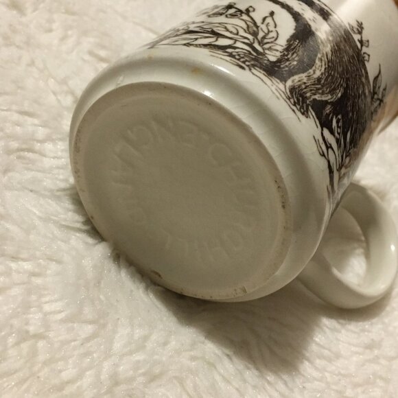 Vintage Churchill England Badger Brown Glazed Ceramic Mug - Picture 6 of 12